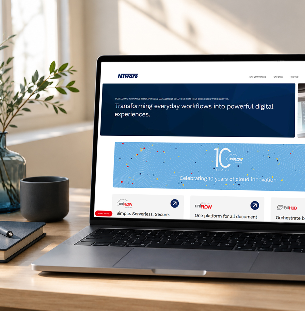 nt-ware online portfolio website